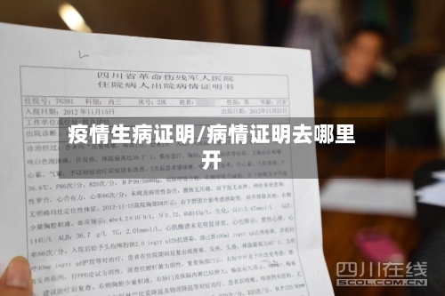 疫情生病证明/病情证明去哪里开