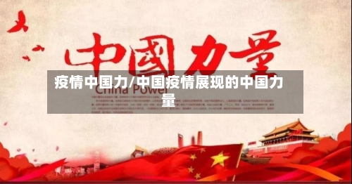 疫情中国力/中国疫情展现的中国力量